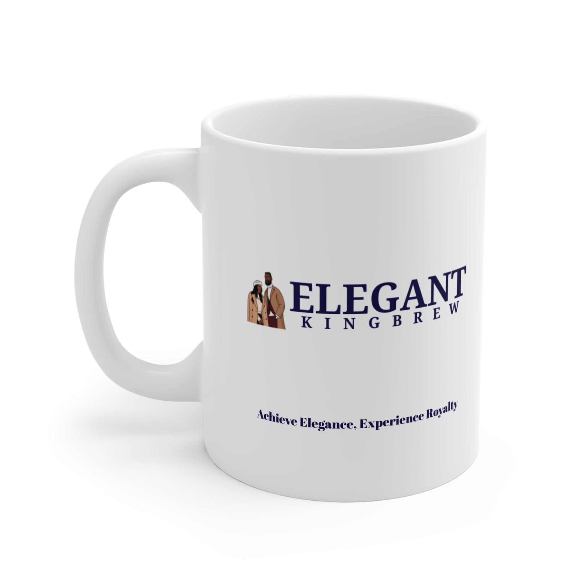 Elegant King Brew Signature Mug - 11oz of Elegance - Elegant King Brew